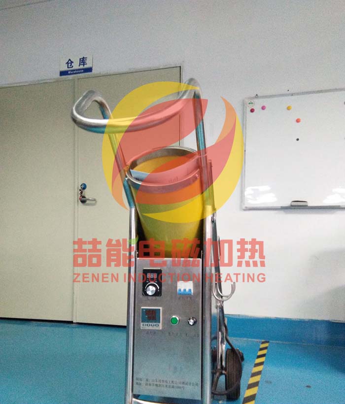 電磁加熱移動(dòng)小車